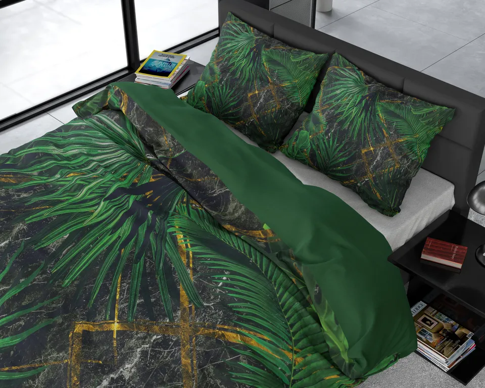NordSleeps NordDream Avena pussilakana 240x220 vihreä satiini