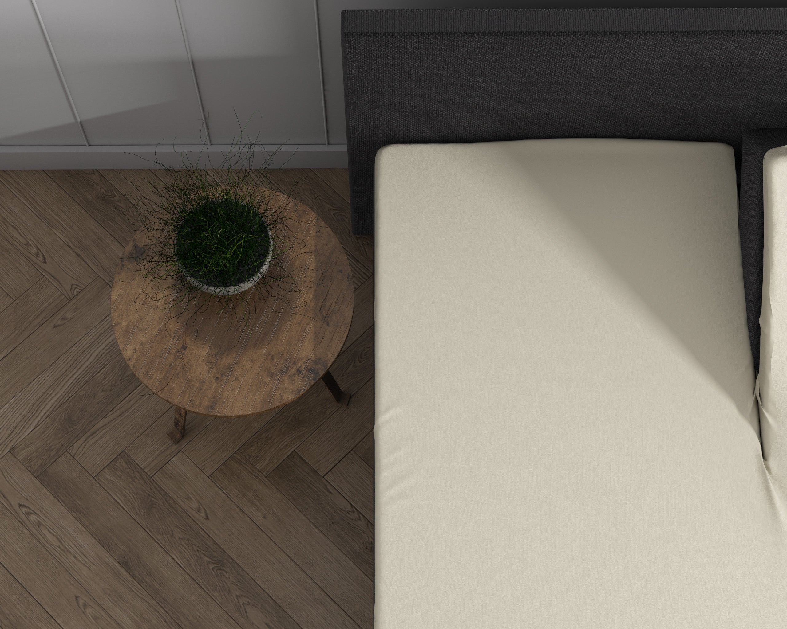 NordSleeps NordDream Dubbel Jersey 220 aluslakana kerma 180x200/220 joustava