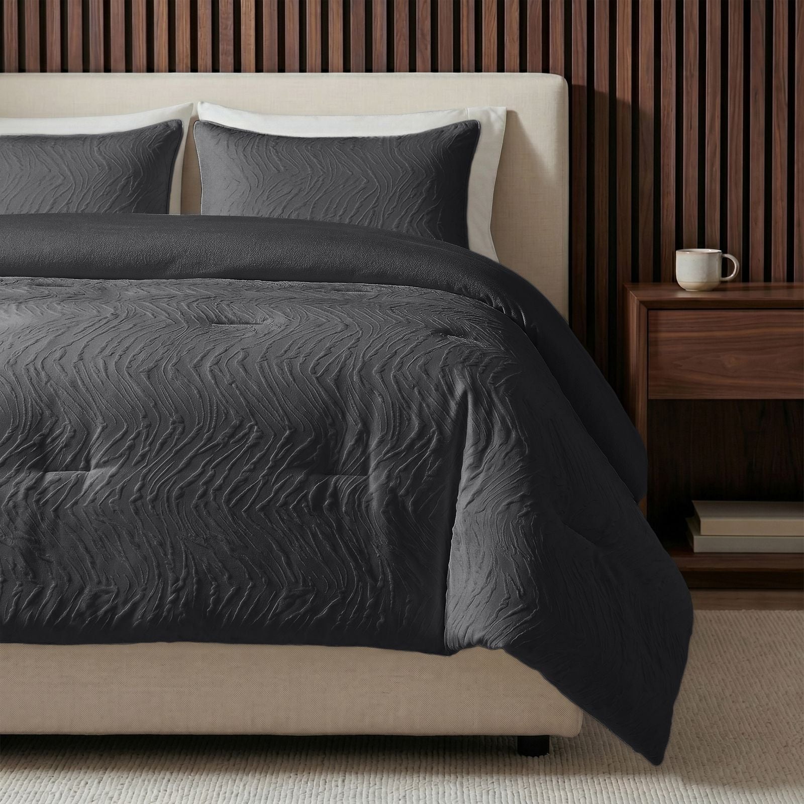 NordDream Lazy Salva pussiton peitto 200x200 harmaa pestävä