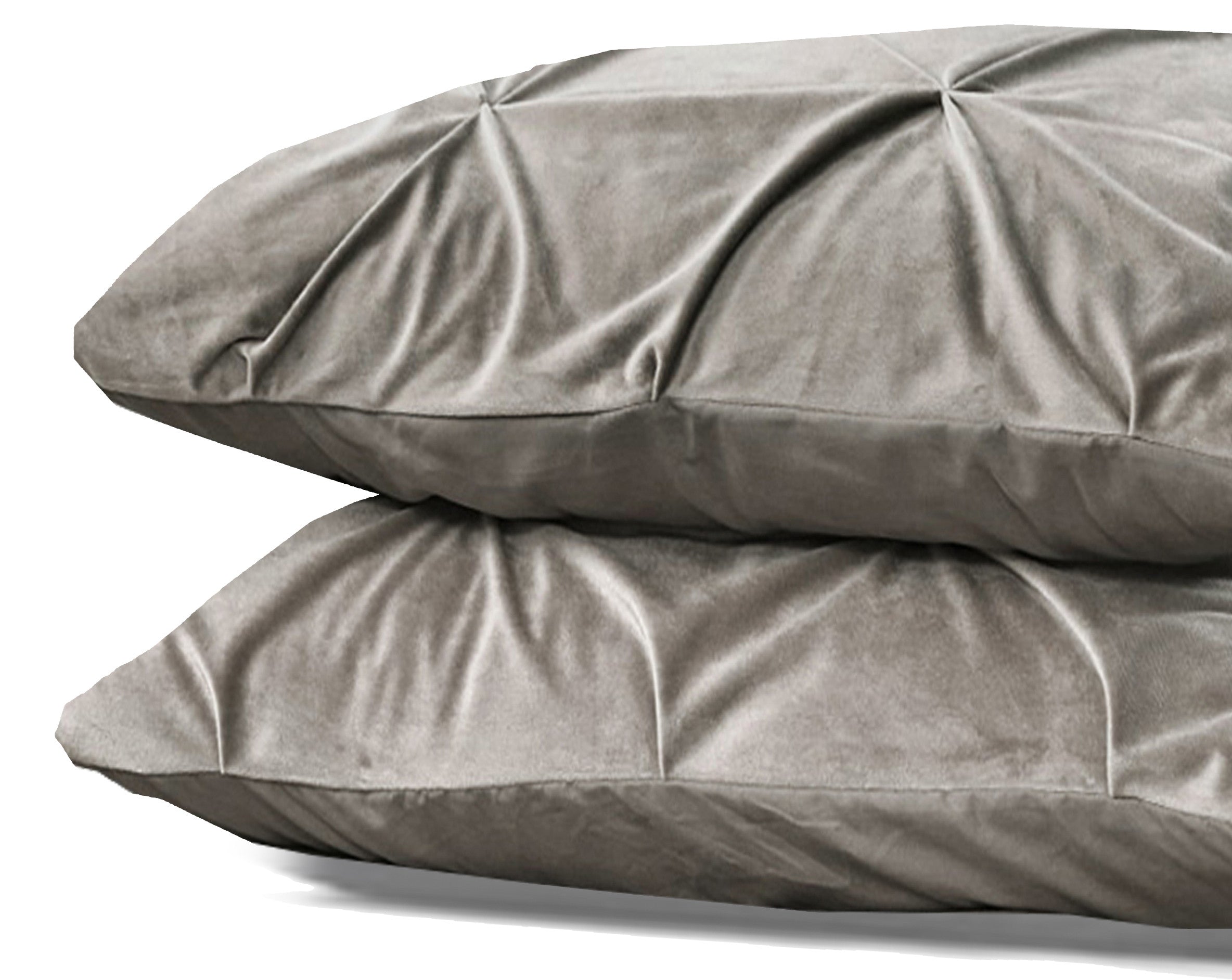 NordDream Velvet Pintuck tyynyliina 60x70 hiekka 2kpl