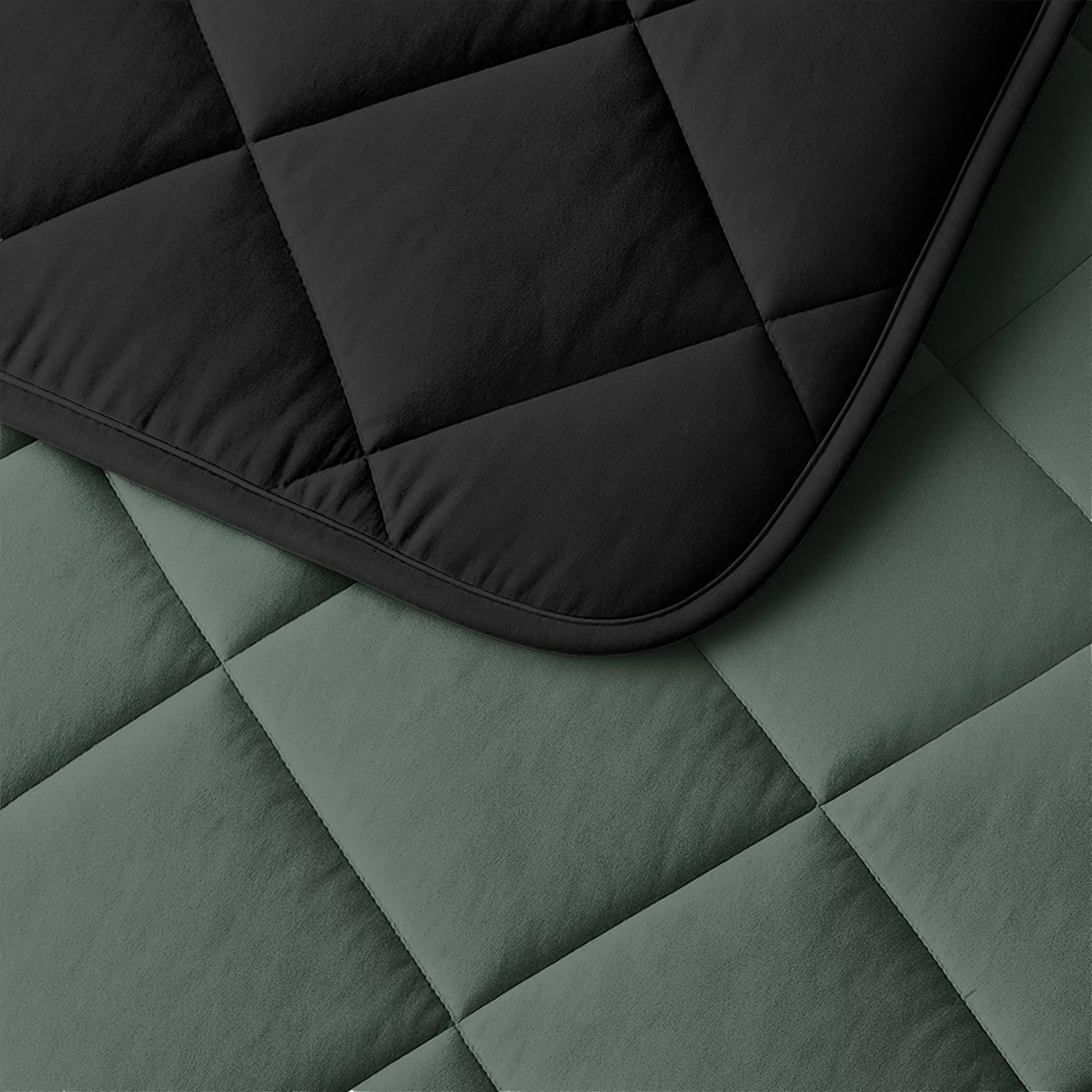 NordDream United peitto 200x200 vihreä/musta täyte 300 gsm