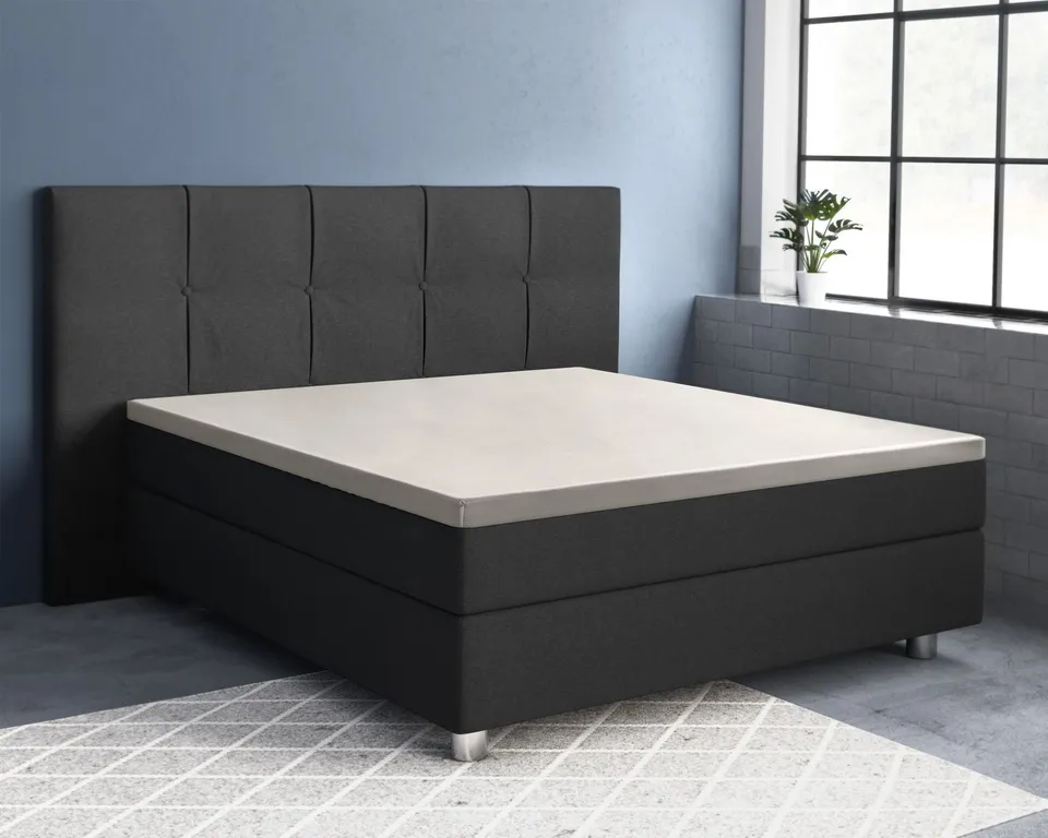 NordDream Satiini topper-aluslakana 90x200 kerma puuvilla