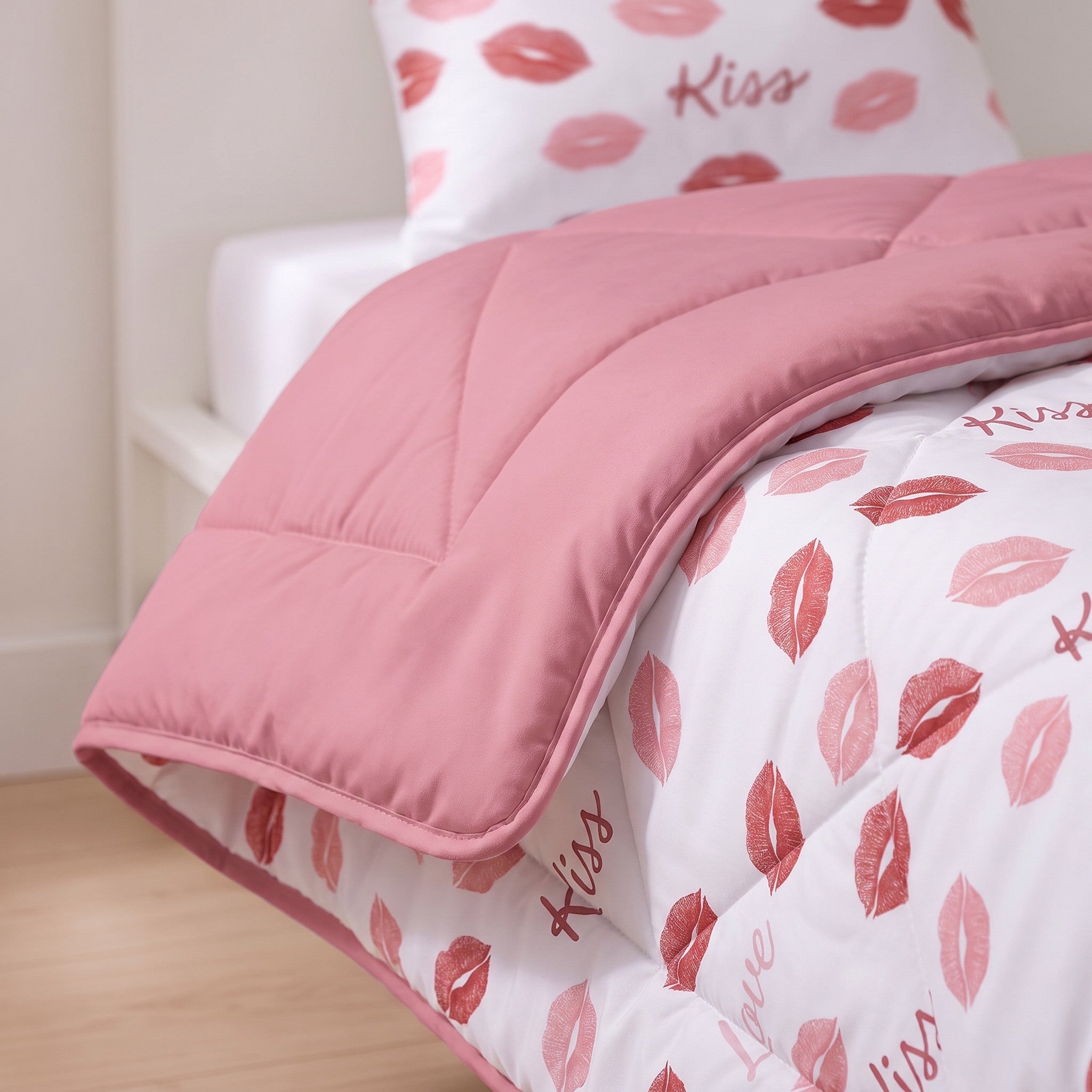 NordSleeps NordDream Kusjes lastenpeitto 140x200 valkoinen pestävä