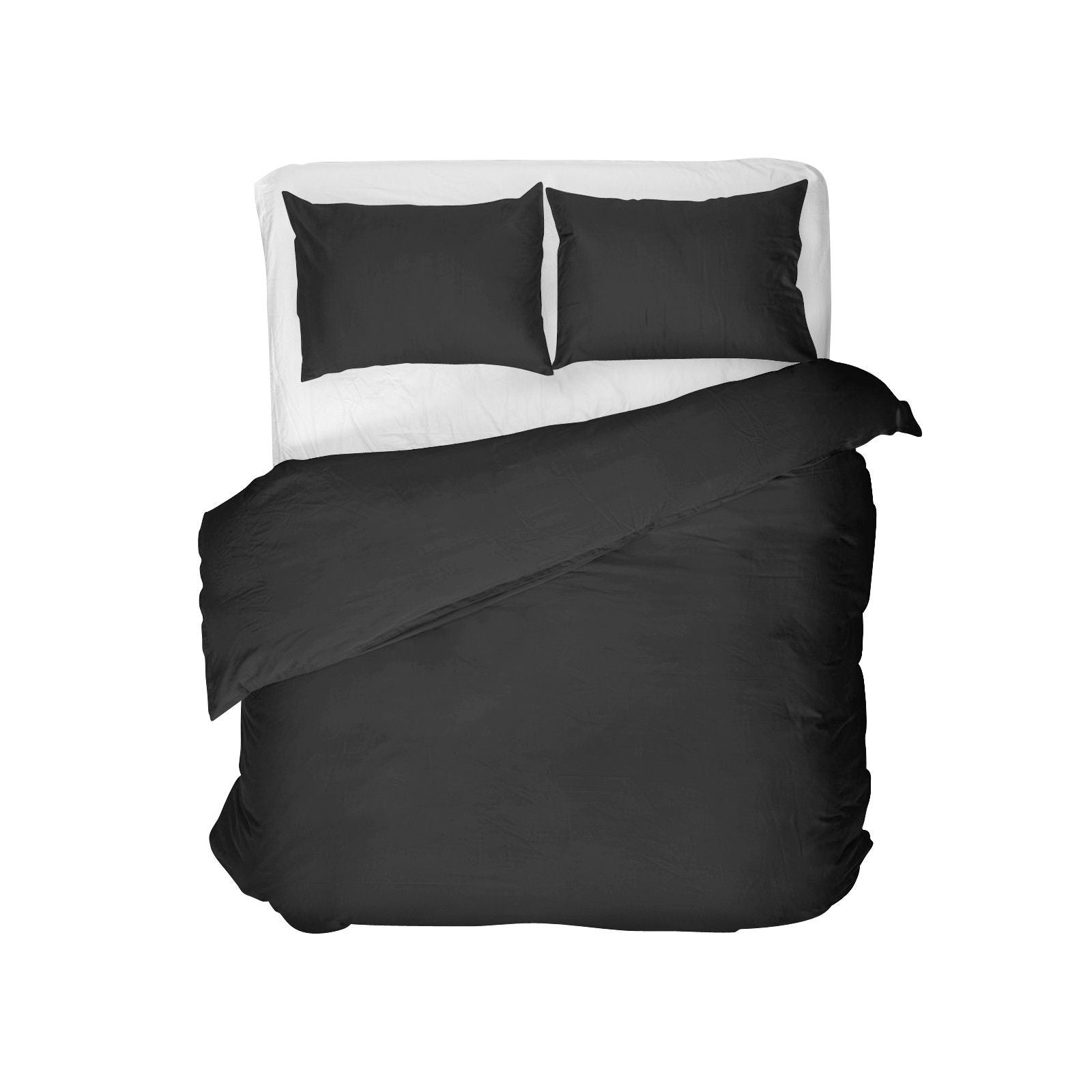 NordSleeps NordDream Egyptiläinen puuvilla pussilakana musta