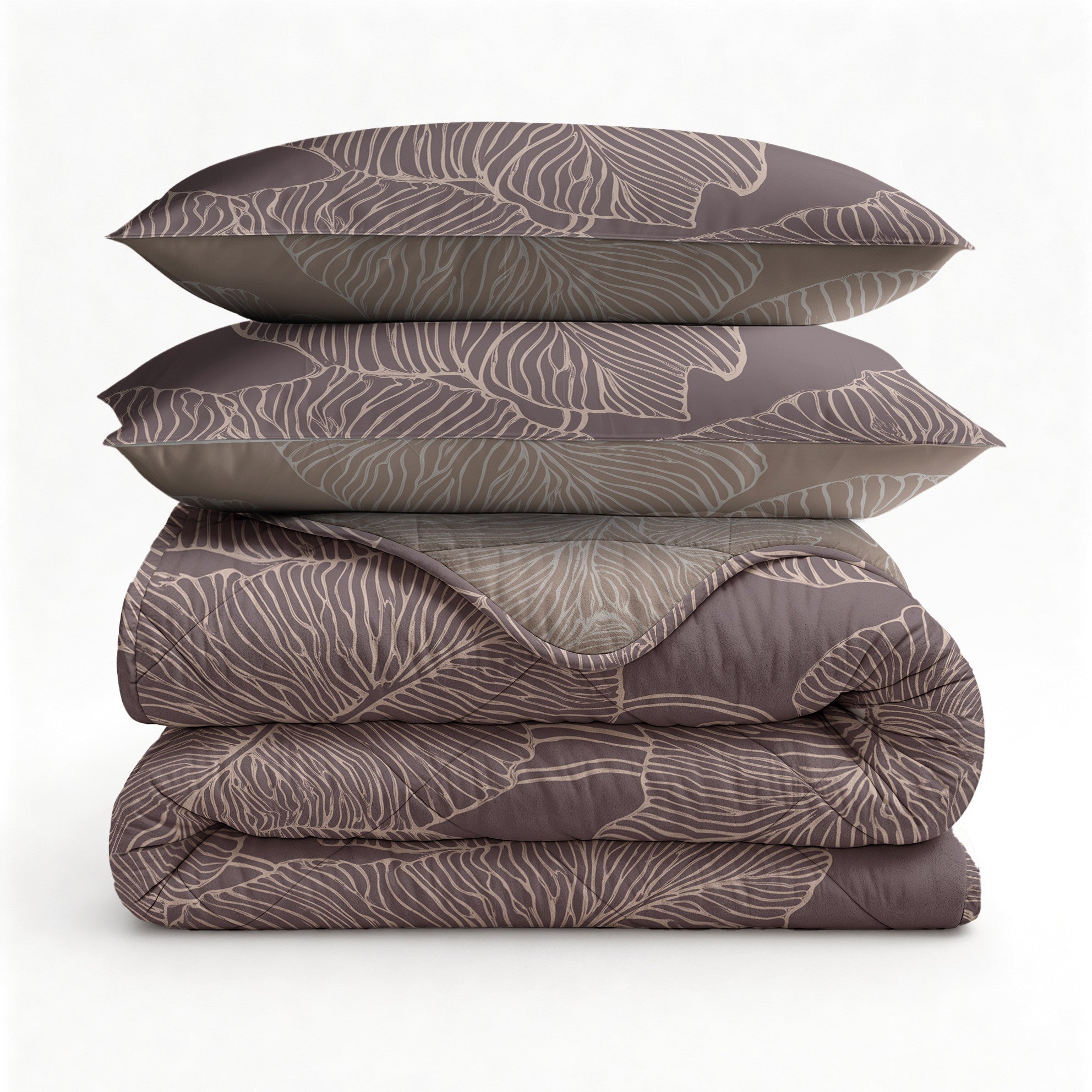NordDream Lazy Dreamy peitto 200x200 mauve pestävä